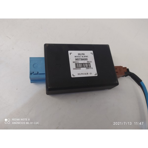 Modulo Alarme Peugeot Citroen 2011/2016 9657384680