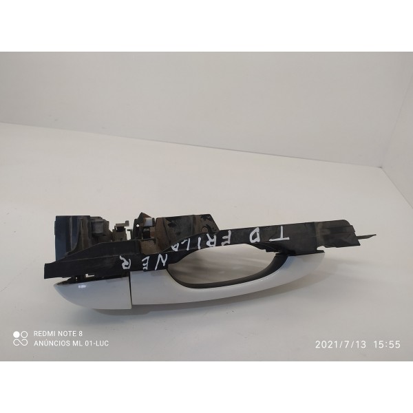 Macaneta Externa Freemont Journey Traseira Direita 2011/2018 Branco Traseira