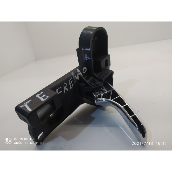 Macaneta Interna Porta Freemont Traseira Esquerda 2011/2016 Cromado Traseira