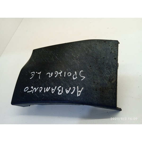 Acabamento Spoiler Lateral Evoque Esquerdo 2011/ 2019 Orig Preto