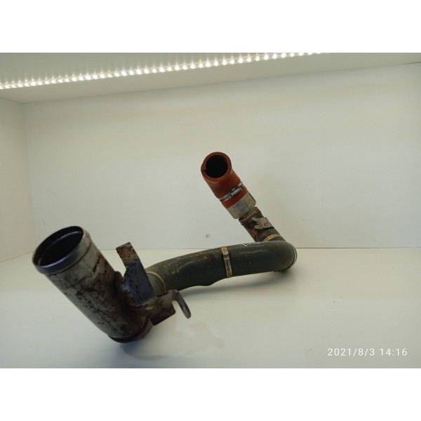 Mangueira Intercooler Turbina Evoque Gasolina 2011 2012 2019 Vermelho