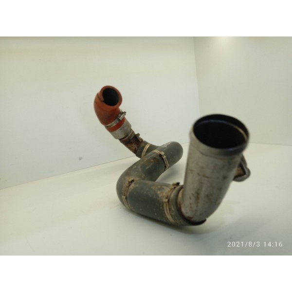 Mangueira Intercooler Turbina Evoque Gasolina 2011 2012 2019 Vermelho