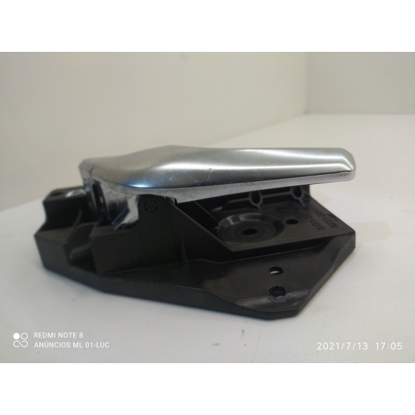 Maçaneta Interna Evoque Dianteira Esquerda 2011/2018 Cromado Dianteira