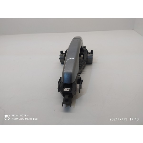 Macaneta Externa Traseira Direita Evoque 2011/2018 Cinza Traseira