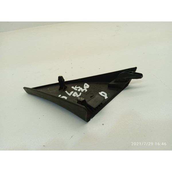 Moldura Int Retrovisor Mercedes Slk230 1999 2000 2001 R170 Preto