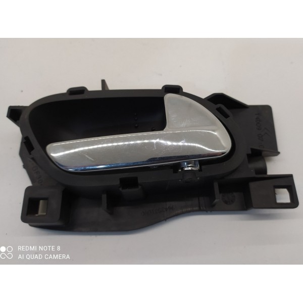 Maçaneta Inter Citroen C4 Pallas Dianteira Direita 2007 2014 Cromado Dianteira