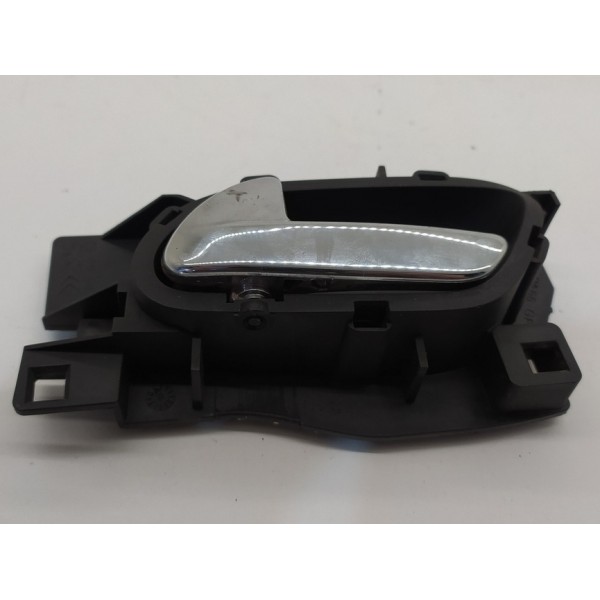 Maçaneta Int C4 Pallas / Hatch Dianteira Esquerda 2007/2014 Cromado Dianteira