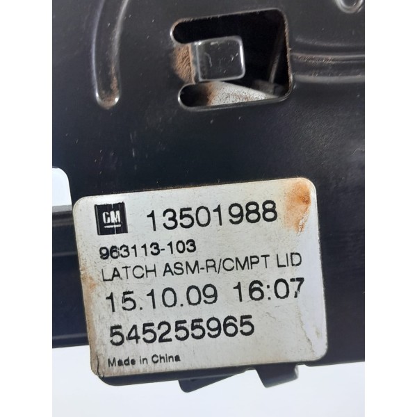 Fechadura Tampa Traseira Camaro 2010/2013 545255965