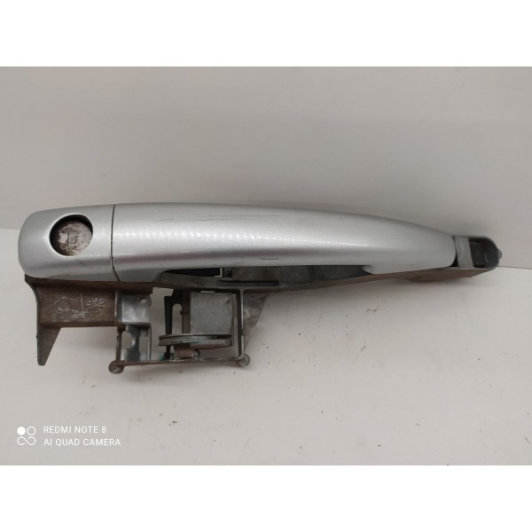 Maçaneta Externa C4 Pallas / Hatch Dianteria Esque 2007 2014 Prateado Dianteira