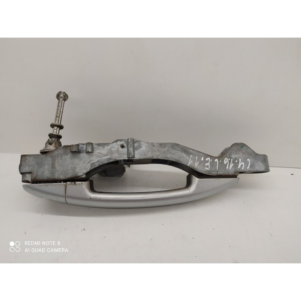 Maçaneta Externa C4 Pallas / Hatch Dianteria Esque 2007 2014 Prateado Dianteira