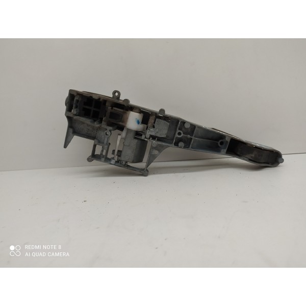 Macaneta Externa C4 Hatch Traseira Direita 2007/2014 Orig Prateado Traseira