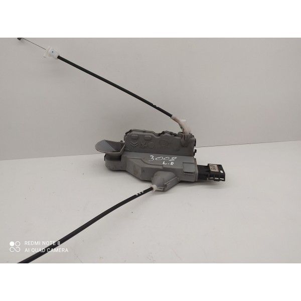 Fechadura Porta Peugeot 3008 Dianteira Esquerda 2012/2016