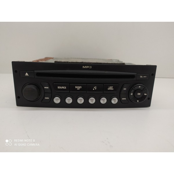 Radio Toca Cd Citroen C4 Pallas Hatch 2008 2009 A 2014 /2124