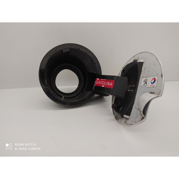 Portinhola Combustível Peugeot 3008 2012 2013 2014 2016 Orig Branca 2016