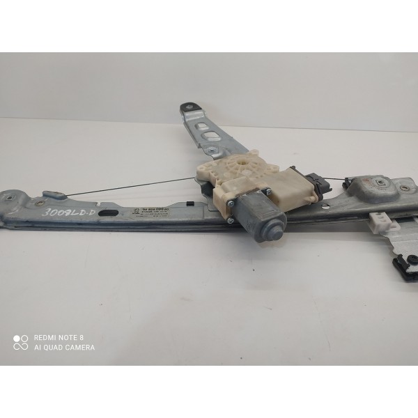 Maquina Vidro Peugeot 3008 Dianteir Dir 2012/2016 9682808880