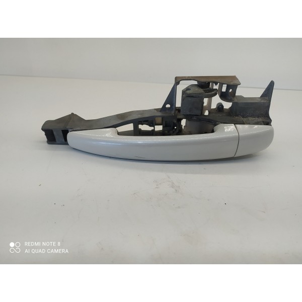 Maçaneta Externa Peugeot 3008 Traseira Esquer 2012 2013 2016 Prateado Traseira