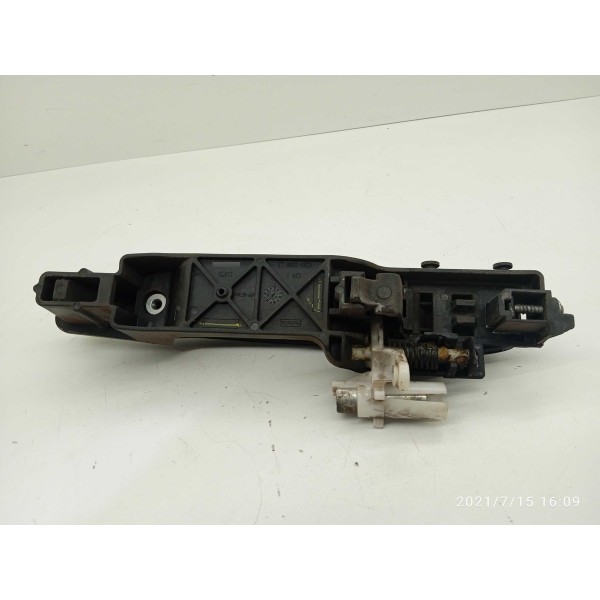 Maçaneta Externa Fusion Traseira Esquerd 2006 2008 2010 2012 Preto Traseira