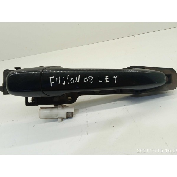 Maçaneta Externa Fusion Traseira Esquerd 2006 2008 2010 2012 Preto Traseira
