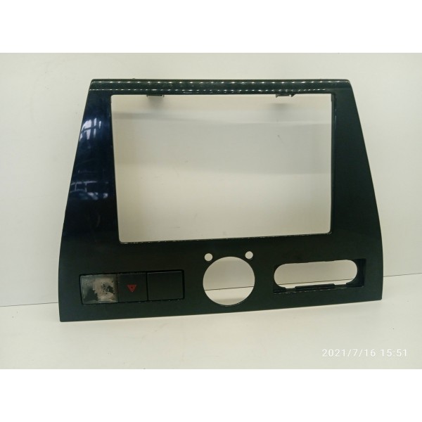 Moldura Radio Ford Fusion 2006 2007 2008 Verde-escuro