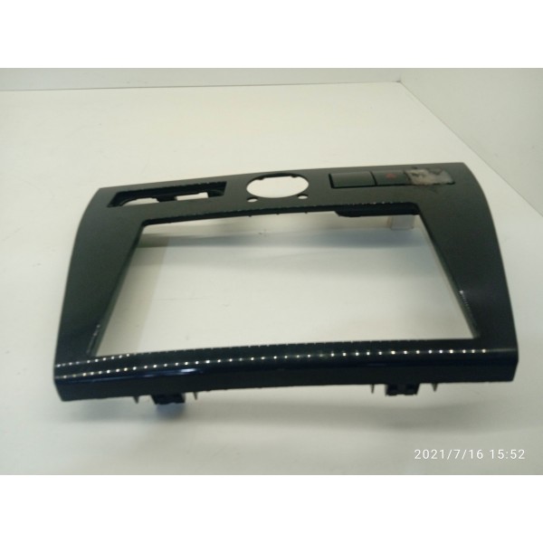 Moldura Radio Ford Fusion 2006 2007 2008 Verde-escuro