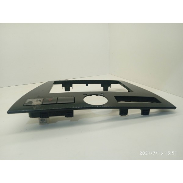 Moldura Radio Ford Fusion 2006 2007 2008 Verde-escuro