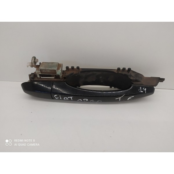 Maçaneta Externa Argo Cronus Traseira Esquerda 2018 A 2023 Preto Traseira