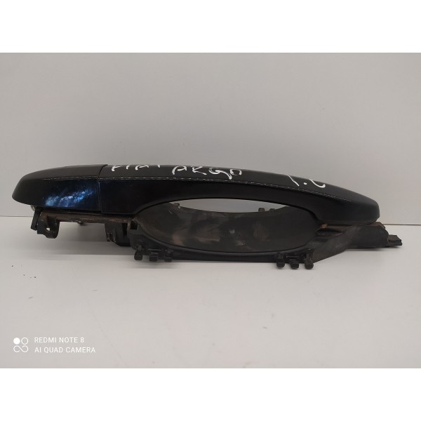 Maçaneta Externa Argo Cronus Traseira Esquerda 2018 A 2023 Preto Traseira