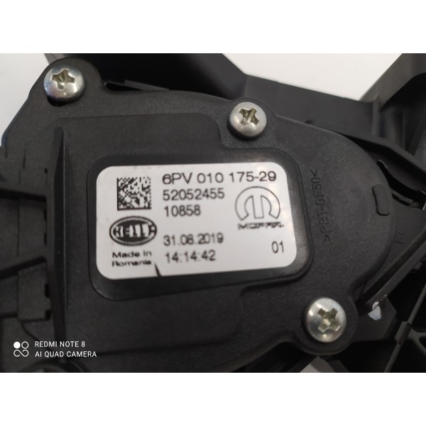 Pedal Acelerador Fiat Toro Renegade 2016/2022 52052455