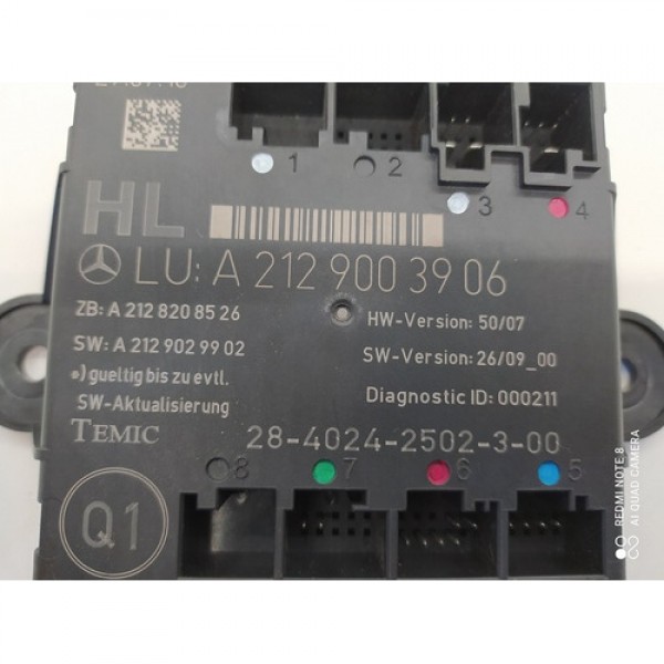 Modulo Porta Mercedes C180 C200 2007 2014 A2129003906
