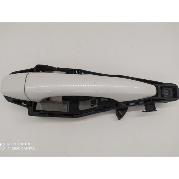 Maçaneta Externa Citroen C4 Lounge Traseira Esquer 2012/2016 Branco Traseira