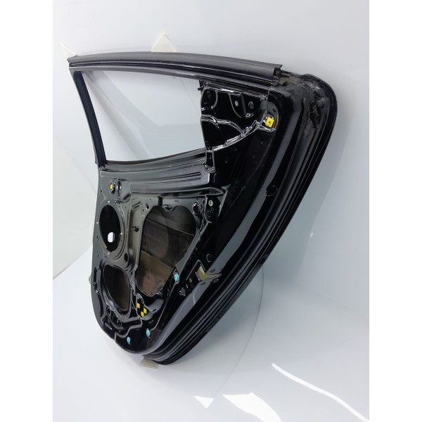 Porta Veloster Traseira 2011 2012 2013 2014 Lisa 77042v020 Traseira Direita Preto