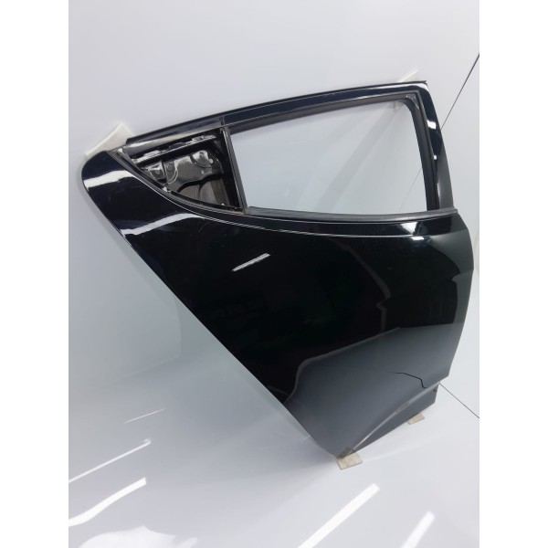 Porta Veloster Traseira 2011 2012 2013 2014 Lisa 77042v020 Traseira Direita Preto