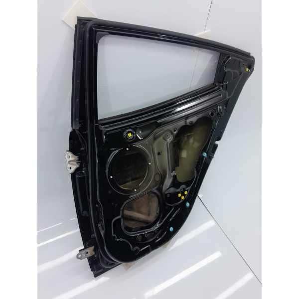 Porta Veloster Traseira 2011 2012 2013 2014 Lisa 77042v020 Traseira Direita Preto