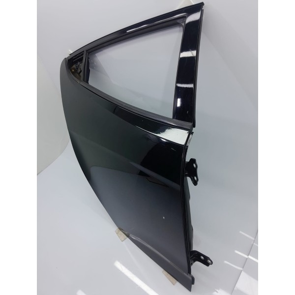 Porta Veloster Traseira 2011 2012 2013 2014 Lisa 77042v020 Traseira Direita Preto