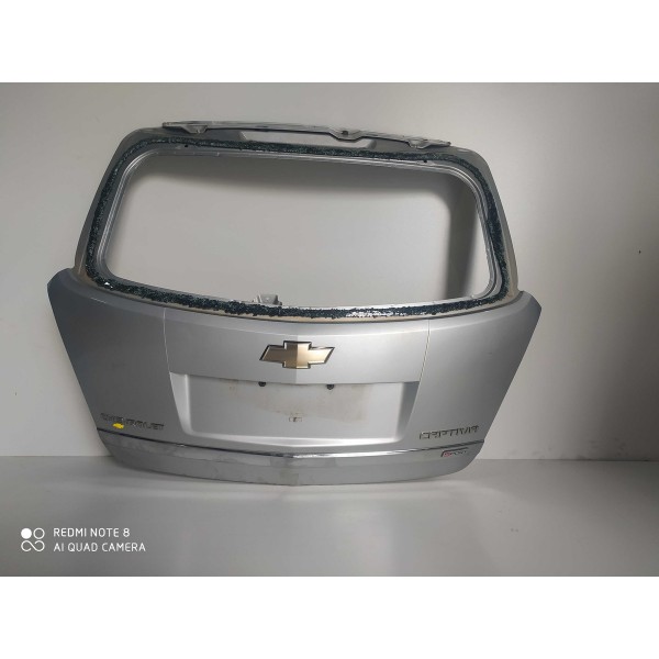 Tampa Traseira Captiva 2008/2016 Prateado