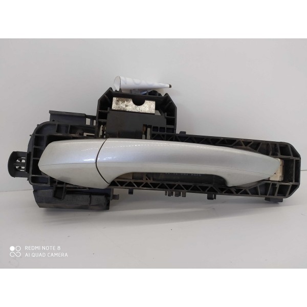 Maçaneta Externa Mercedes C180 C200 Traseira Esque 2007/2014 Prateado Traseira