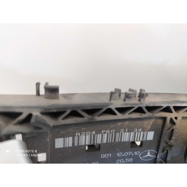 Maçaneta Externa Mercedes C180 C200 Traseira Esque 2007/2014 Prateado Traseira