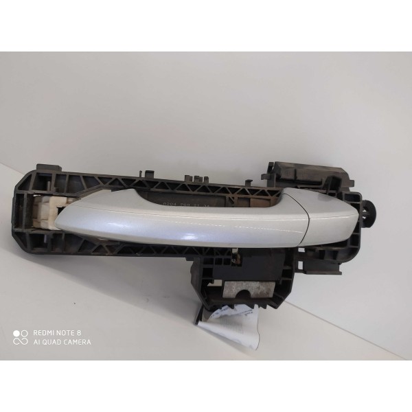 Maçaneta Externa Mercedes C180 C200 Traseira Esque 2007/2014 Prateado Traseira