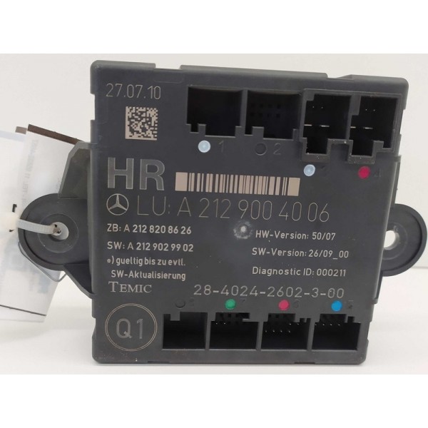 Modulo Porta Mercedes C180 C200 Tras Dir 2007/14 A2129004006