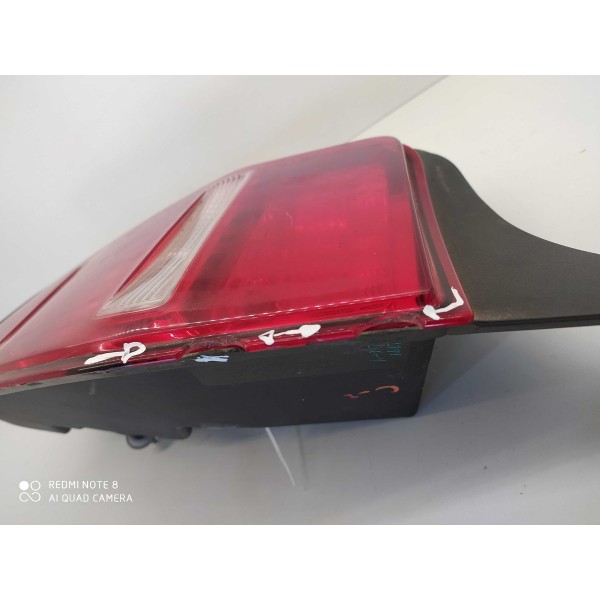 Lanterna Mustang Gt500 Esquerda 2010 2011 2012 2014 Detalhe Esquerdo/motorista Vermelho