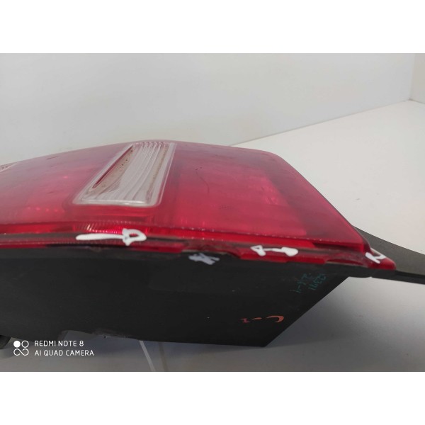 Lanterna Mustang Gt500 Esquerda 2010 2011 2012 2014 Detalhe Esquerdo/motorista Vermelho