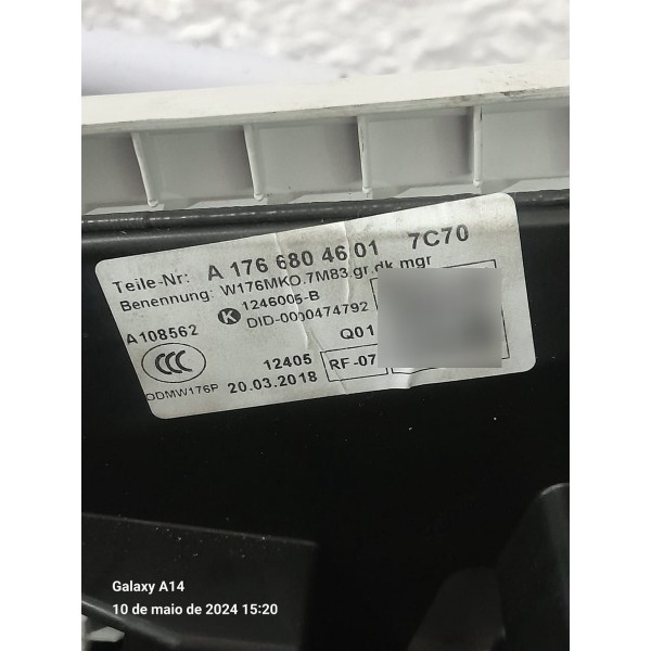 Protetor Assoalho Mercedes Gla 200 20152600 2020 A2463520391