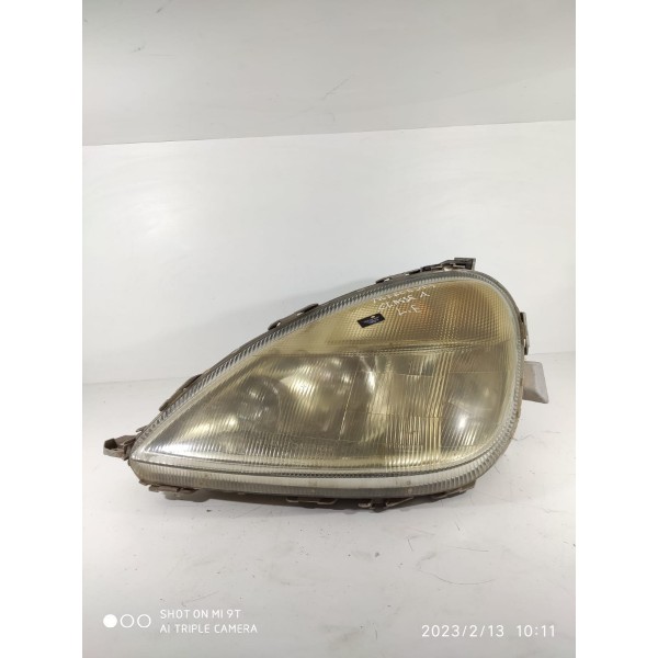 Farol Mercedes Classe A Esquerdo 2000 2001 Orig Detalhe Esquerdo/motorista
