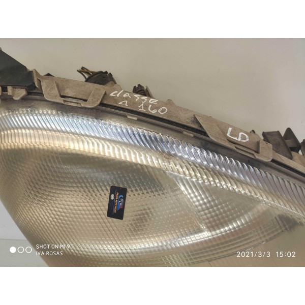 Farol Mercedes Classe A Direito 2000 2001 Detalhes Direito/passageiro