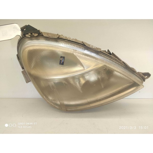 Farol Mercedes Classe A Direito 2000 2001 Detalhes Direito/passageiro