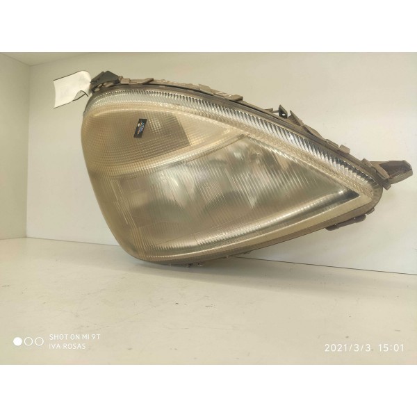 Farol Mercedes Classe A Direito 2000 2001 Detalhes Direito/passageiro