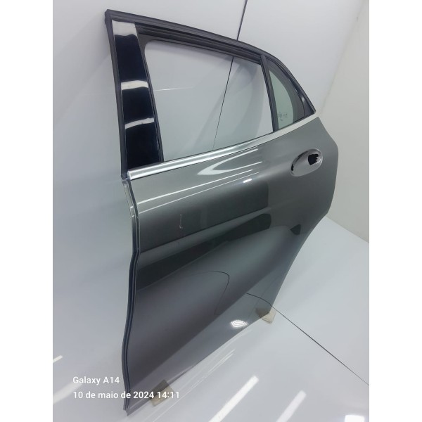 Porta Mercedes Gla 200 250 Traseira Esquerda 2015/2020 Lisa Traseira Esquerda Cinza
