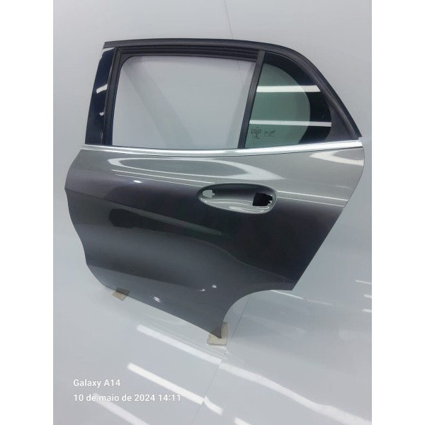 Porta Mercedes Gla 200 250 Traseira Esquerda 2015/2020 Lisa Traseira Esquerda Cinza