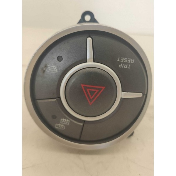 Botão Alerta  Ssangyong Kyron 2009/2013 Preto