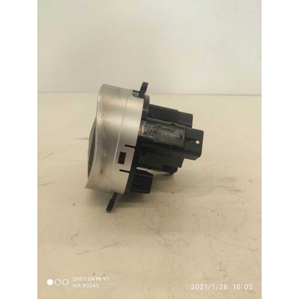 Botão Alerta  Ssangyong Kyron 2009/2013 Preto